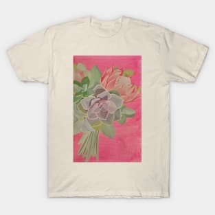 Succulent Flower Bouquet T-Shirt